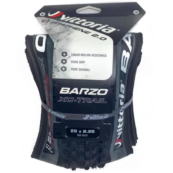 Pneu Vittoria Barzo Xc Trail 29x2.25 Grafeno 2.0 Mtb 29-58 Psi