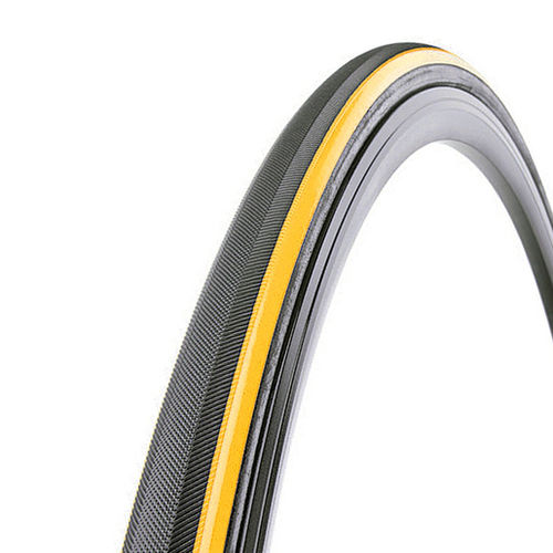 Pneu Vittoria Open Corsa 700x23c 320tpi - Preto/amarelo