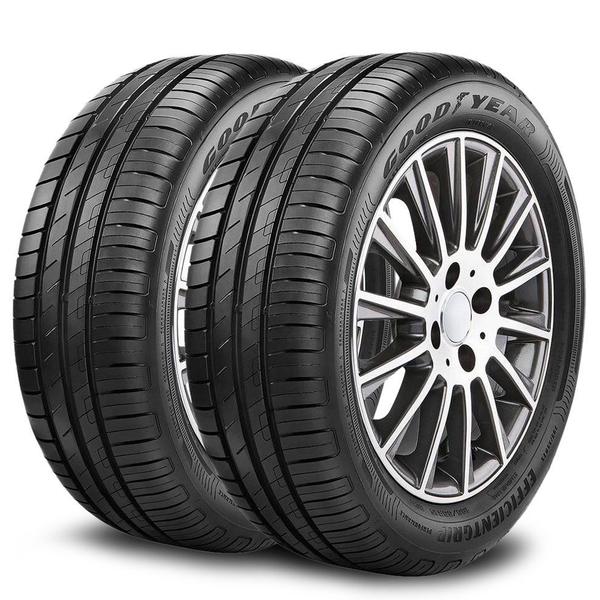 2 Pneus 195 65 R15 Efficientgrip 91h Goodyear Cobalt Spin Kit1703