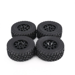 Pneus 4pcs AUSTAR 110 mil¨ªmetros aro de borracha roda para Traxxas Corte 4X4 RC Crawler Car