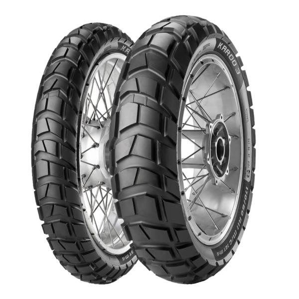 Par Pneus Karoo3 110/80-19 (59r) + 150/70-17 (69r) Metzeler