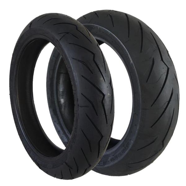 Par Pirelli 180/55-17 Tras 120/70-17 Diant Xj6 Cb500 Hornet