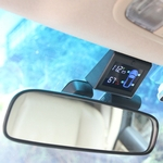 OBD TPMS Car Tire Pressure Monitoring Sistema 3inch LCD sensor Indicação Redbey