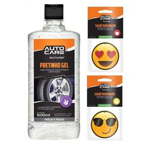 Pretinho Gel Automotivo+ Sachê Perfumado Autocare Multilaser