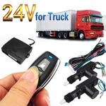 24V Car Eletrônica Truck Central Remote Control Locking Porta Anti-roubo Bloqueio