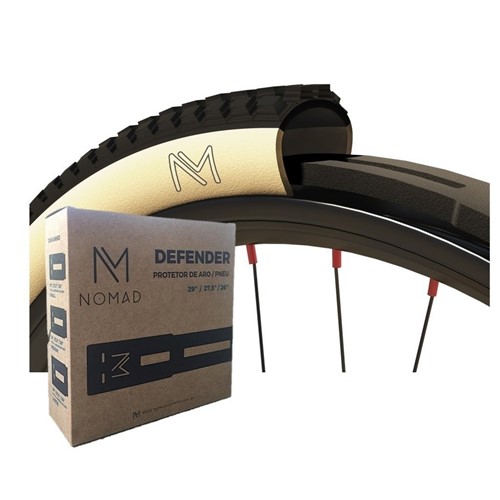 Protetor de Aro Nomad Defender, para Roda de Carbono, Aluminio (Médio)