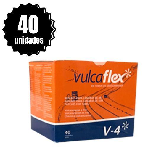 Remendo a Frio 80 Mm V-4 Vulcaflex Caixa com 40 Peças