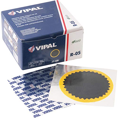 Remendo para Câmara de Ar 100 Mm com 25 Unidades - R05 - Vipal