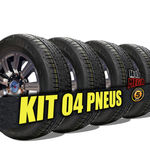 REMOLD: Kit 4 Pneu Remoldado Aro 14 185/65 R14 Montreal Strong