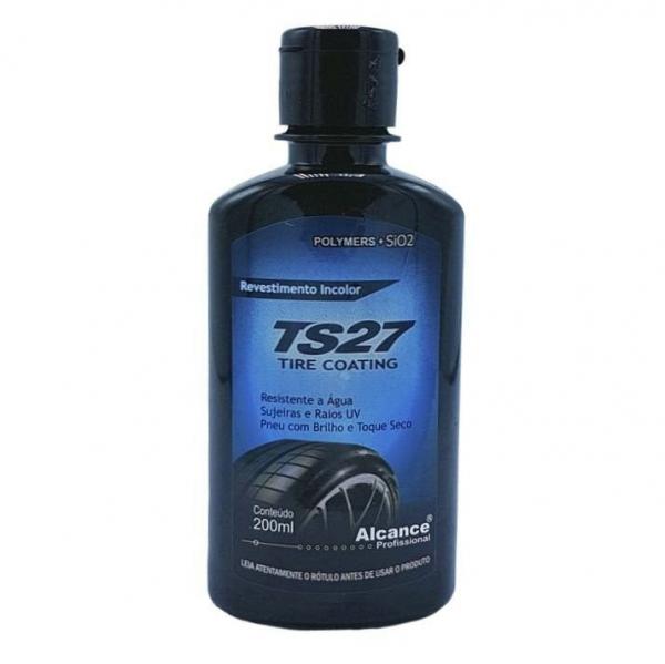 Revestimento Incolor Ts27 Tire Coating para Pneus 200ml Alcance