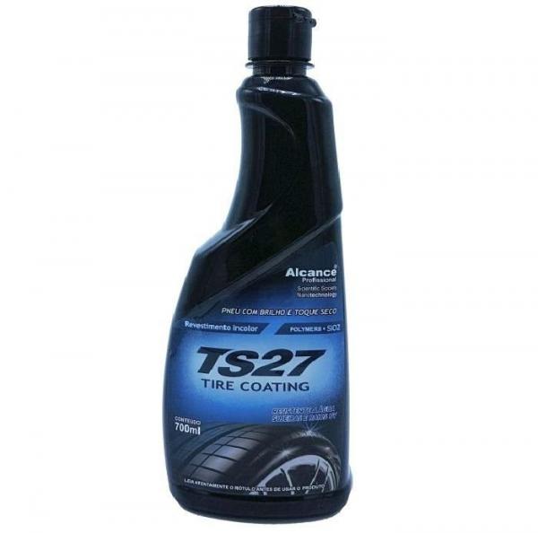 Revestimento Incolor Ts27 Tire Coating para Pneus 700ml Alcance