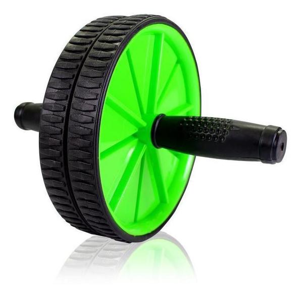 Roda Abdominal AB Wheel - VERDE Academia em Casa