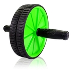 Roda Abdominal AB wheel - VERDE treine sem sair de casa