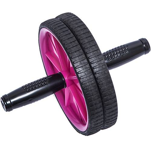 Roda Abdominal By Cau Saad Acte Sports Cau13 - Rosa/Preto