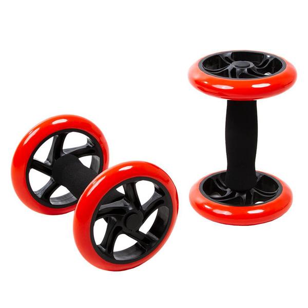 Roda Abdominal Dupla Core Wheel Par - Yangfit