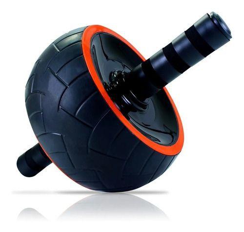 Roda Abdominal Larga Multi Funcional Profissional Fitness - Exclusivo