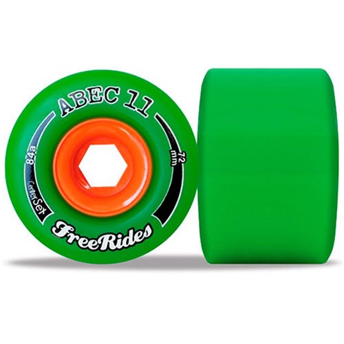 Roda ABEC 11 Centerset Freerides 72mm 84A