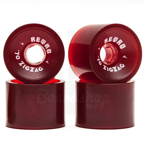 Roda ABEC 11 Retro Zig Zag 70mm 78A