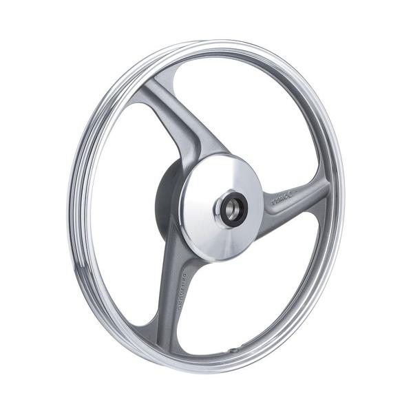 Roda Aluminio Dianteira Temco Centauro Cinza Cg 150 Esd