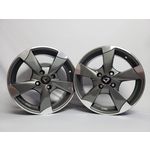 2 Roda Aro 15 V50 Audi Tt 4x100 Gol Saveiro Celta Volcano **