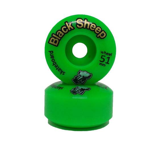 Roda Black Sheep 51mm Verde
