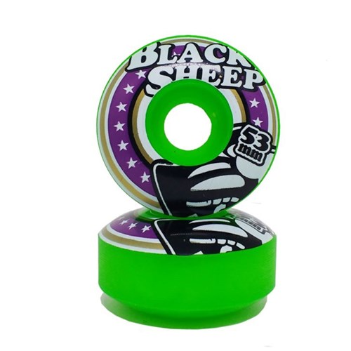 Roda Black Sheep Collor 53mm Green