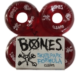 Roda Bones Clears Vermelha 56mm / 84B - SPF P5