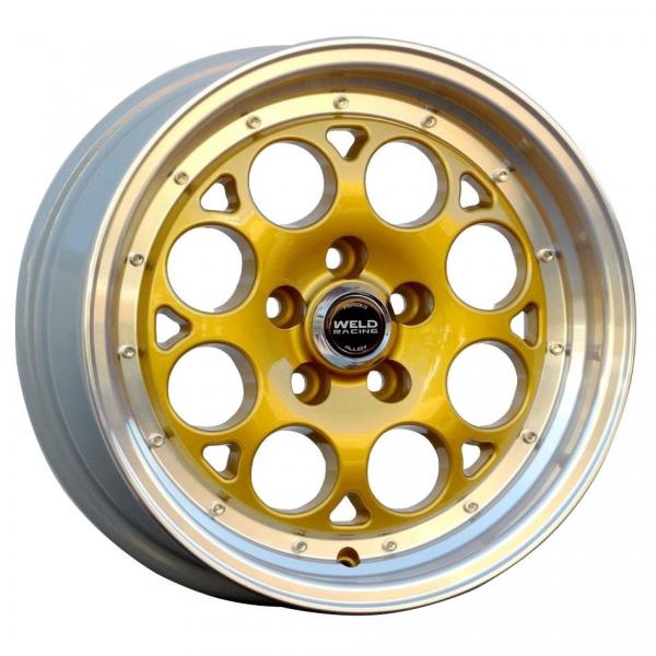 Roda C17 Aro 15x7 4x100 Dourada KR