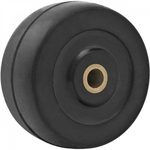 Roda de borracha 2" leve Vonder - caixa com 15 Unidade - Preto