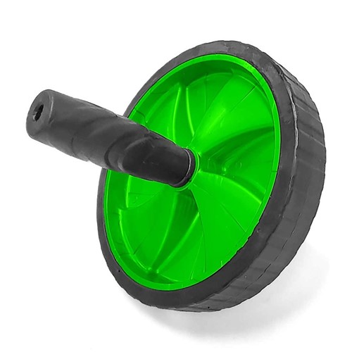 Roda de Exercícios Abdominais AX Esportes 19cm Verde