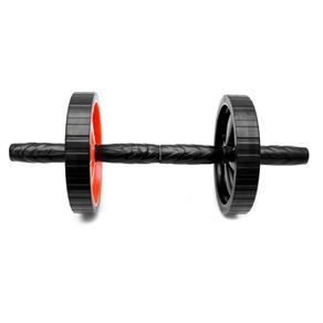 Roda de Exercícios Abdominal Dupla Preto X Laranja Rope Store