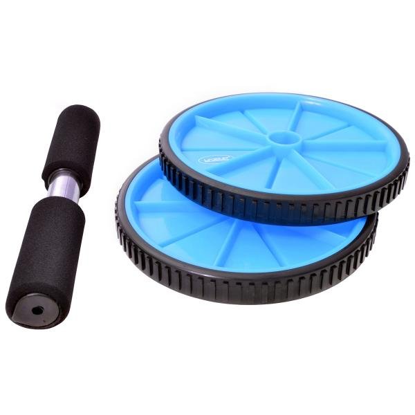 Roda de Exercícios Exercise Wheels Azul - LIVEUP LS3160A