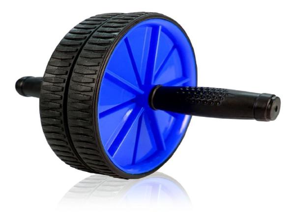 Roda de Exercícios - Flexão/Abdominal - AB Wheel- Prottector - AZUL