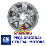 Roda de Liga Leve Cinza Chumbo Aro 16 Chevrolet Cod.ref. S10 /blazer