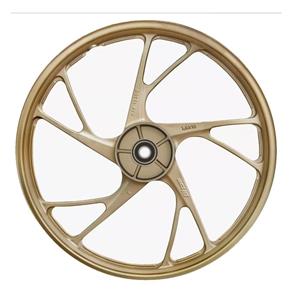 Roda de Magnésio Titan 150 ESD Pé de Galinha 5 Pontas Dourado - Scud