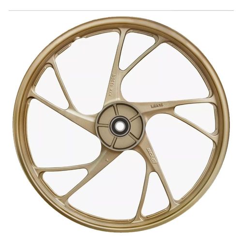 Roda de Magnésio Titan 150 Esd Pé de Galinha 5 Pontas Dourado - Scud