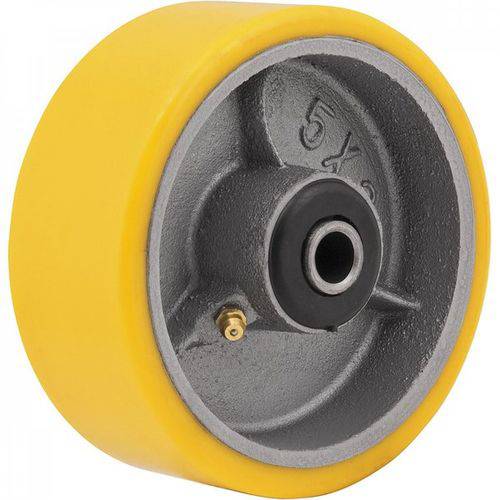 Roda de Poliuretano e Ferro Fundido 150 Mm X 50 Mm 6" Vonder