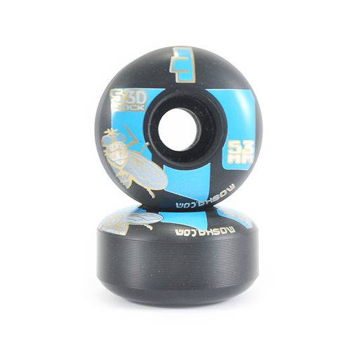 Roda de Skate Moska 53mm -Preto