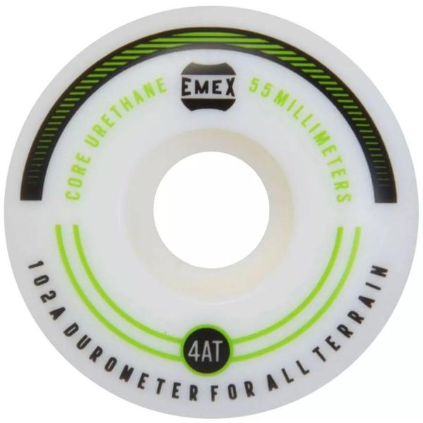 Roda Emex 55mm 102A Green Lines Importada