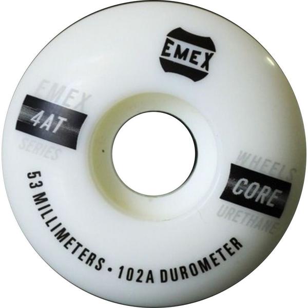 Roda Emex 53mm 102A White Importada