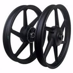 Roda Esportiva 6 Pas Preto Marca Max - Aces. de Motos e Quadriciclos