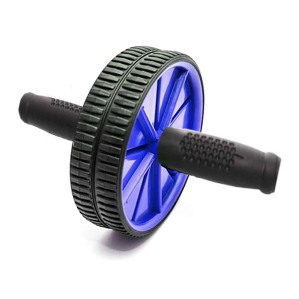 Roda Exercício Abdominal e Lombar - Azul - MbFit