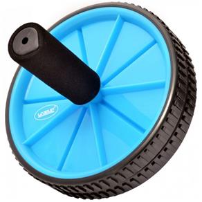 Roda Exercícios Abdominal e Lombar - Exercise Wheel - Liveup - Azul
