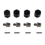 Roda Hub Widen Thicken Combina??o adaptador Hex acoplador Para RC Traxxas TRX4