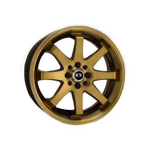 Roda K59 Aro 17x7 4x100 Dourada KR