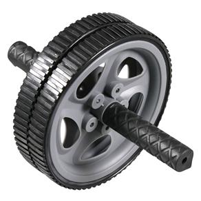 Roda Kikos para Exercício Abdominal AB3438 - Preto/Cinza