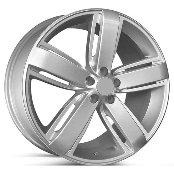 Roda KR R33 Volkswagen Amarok 2012 Aro 22 - Prata com Face Polida 5x120