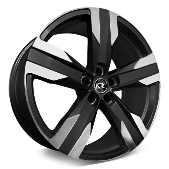 Roda KR R57 Chevrolet Camaro Aro 20 - Preta Diamantada 5x110