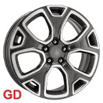 Roda Kr R76 Jeep Renegade Aro 16x6 5x110 Et 28 Jogo