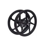 Roda Liga Leve Bros 150 Esd Disco 6 Palito Preto Otima Qualidade 10370051